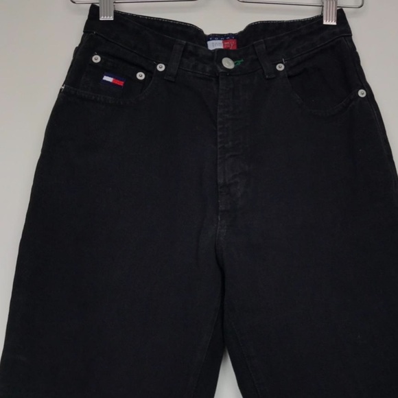 Vintage Tommy hilfiger black midrise jeans 🖤❤️🔥 - Picture 3 of 4